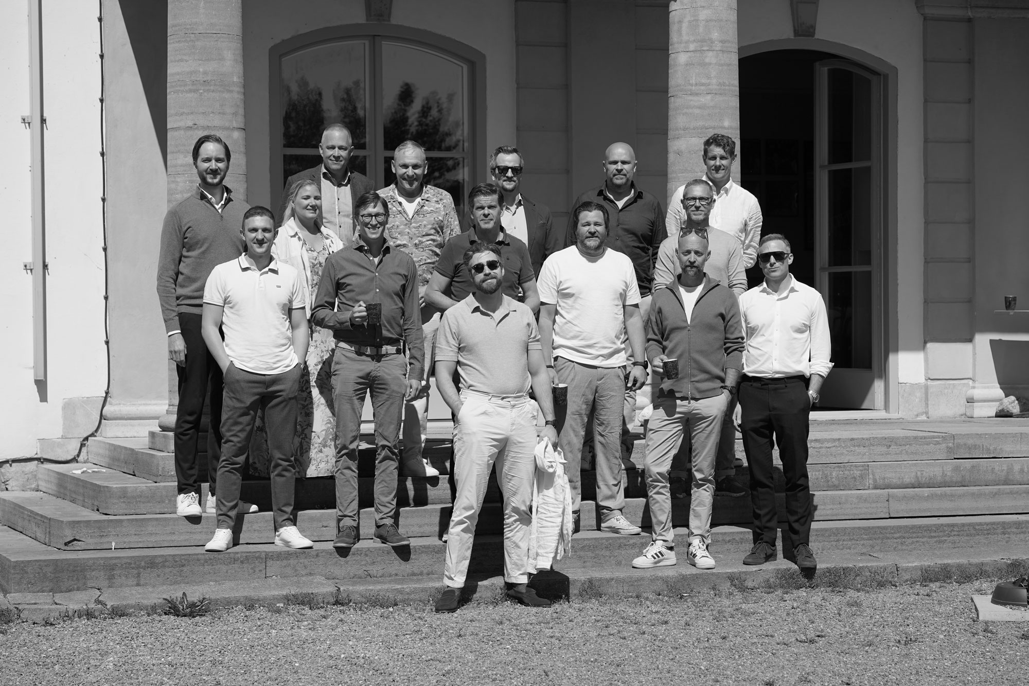 A picture of Sareq AB's team